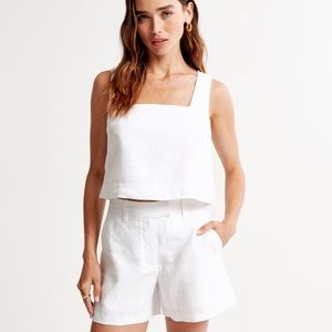 Abercrombie & Fitch Linen Shorts